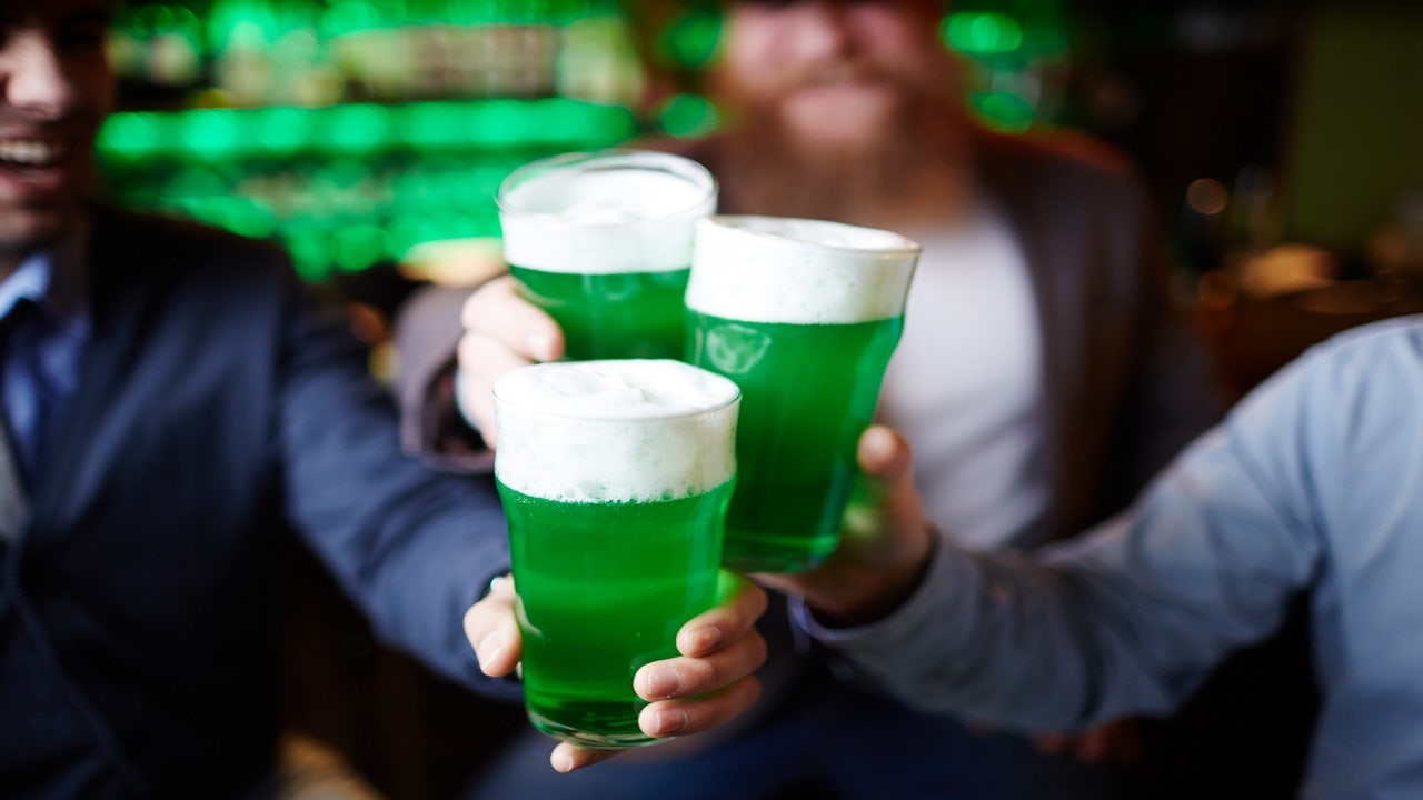 The history of green beer on St. Patrick's Day: From toxic danger to beloved tradition.