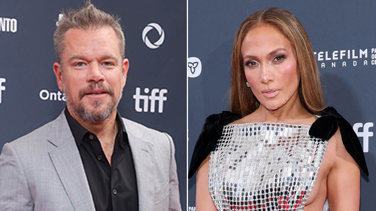 Jennifer Lopez and Matt Damon were seen holding hands during a "long, deep conversation" at the afterparty of the movie "Unstoppable," according to a report.