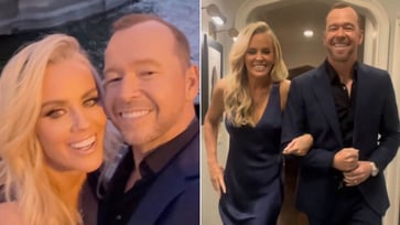 Jenny McCarthy and Donnie Wahlberg commemorate their 10th wedding anniversary by renewing their vows at the same hotel where they exchanged them.