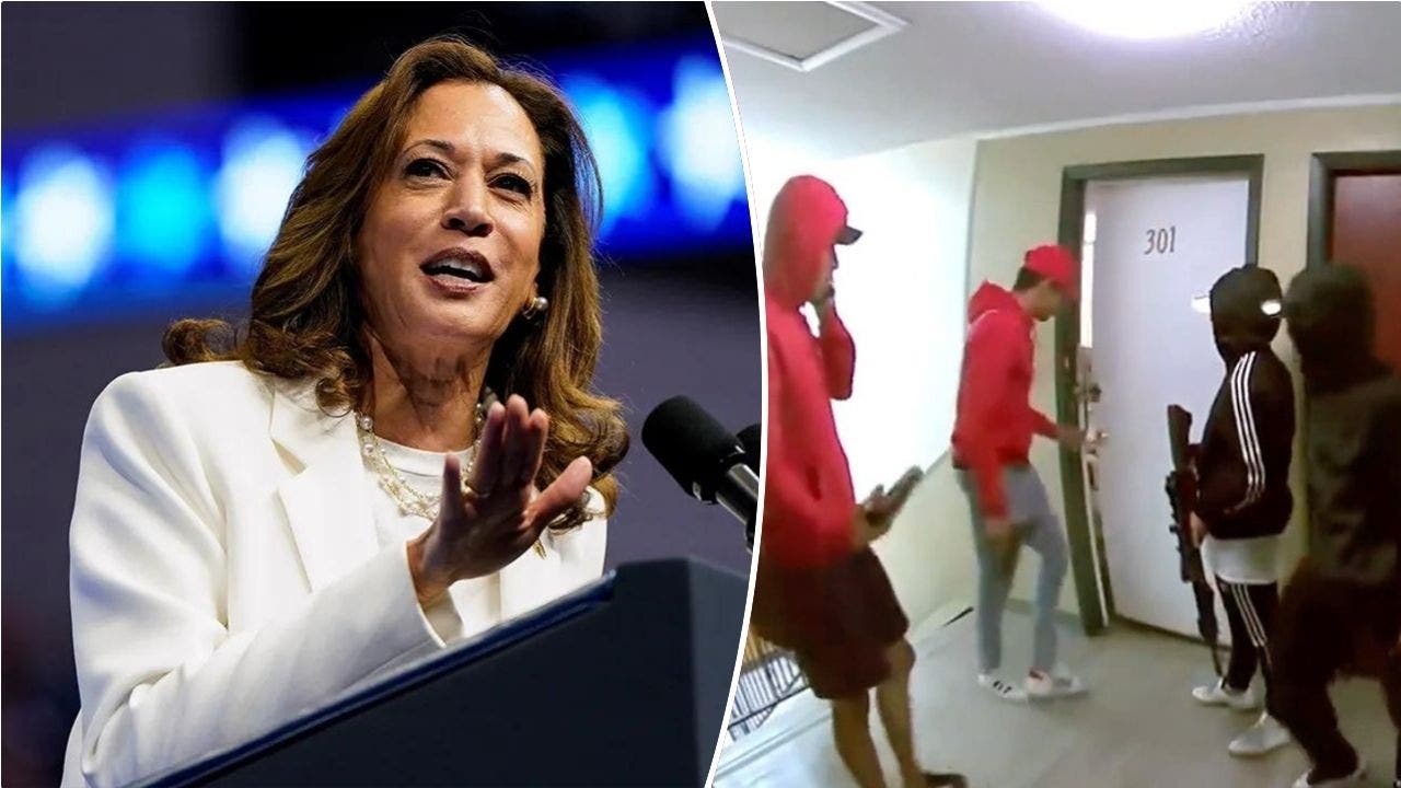 Harris silent on armed Venezuelan migrant gangs despite calling for gun control after Georgia shooting.