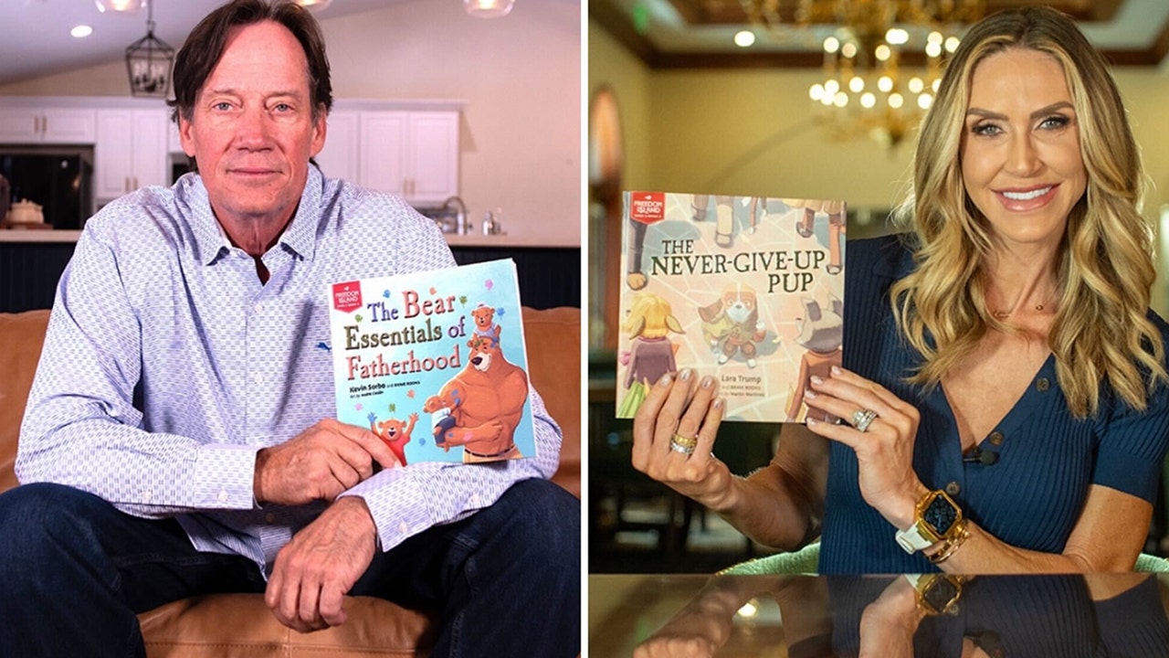 Lara Trump and Kevin Sorbo promote traditional values in new children's books during Florida story hours.