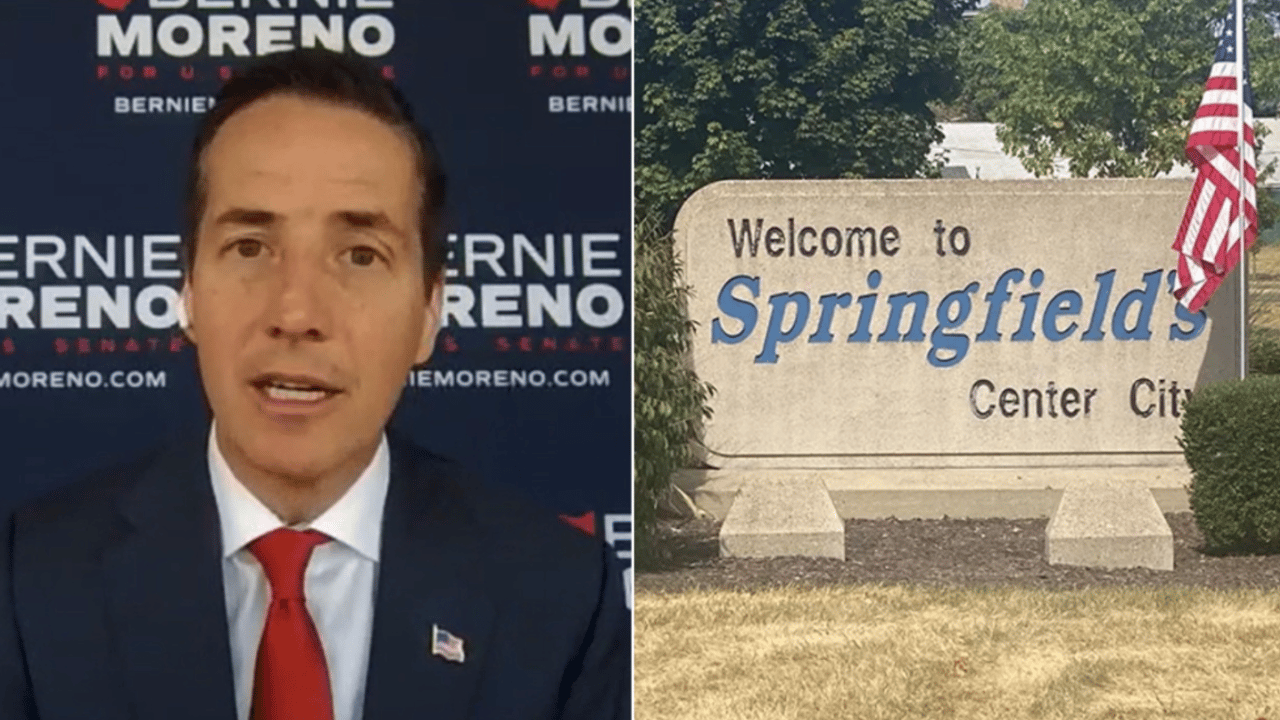 Ohio Senate candidate criticizes 'depraved' politicians over Springfield migrant crisis, stating that citizens bear the brunt of the consequences.