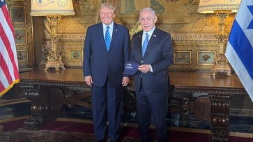 Netanyahu meets Trump at Mar-a-Lago, warns of World War III if Harris is elected.