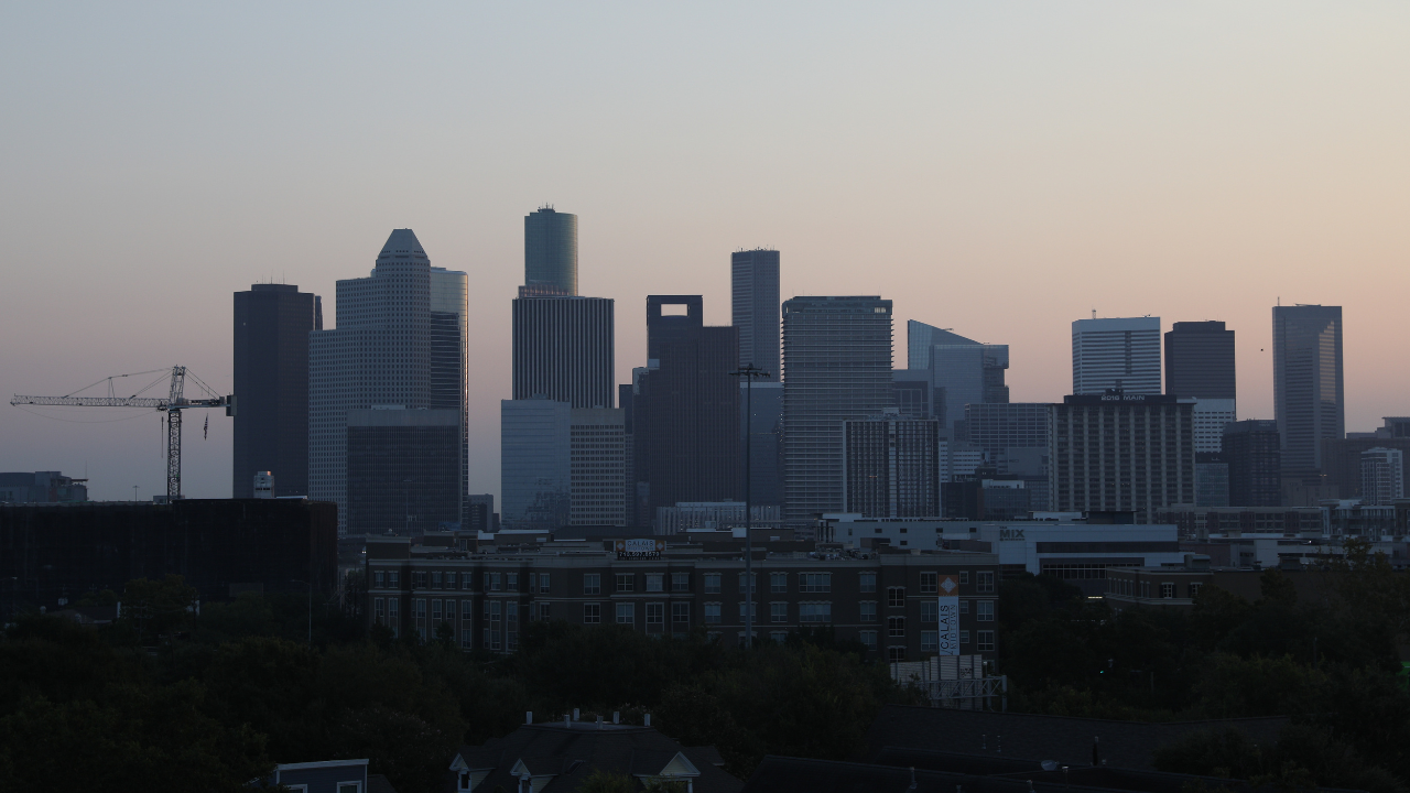 Officials report that a pipeline fire near Houston has prompted a neighborhood evacuation.