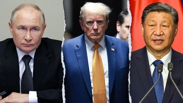 Trump is arranging a meeting with Putin while also communicating with Xi.