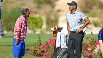 Golf legend Tiger Woods pays tribute to his late friend and golf writer Steve DiMeglio in a social media post, expressing his grief over the loss of "part of our family."