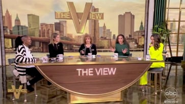 'The View' discusses Biden's cordial encounter with Trump following intense campaign discourse.