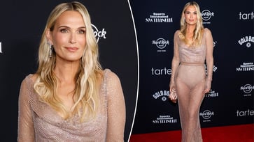 Molly Sims, a supermodel, shares her top tip for preventing holiday weight gain.