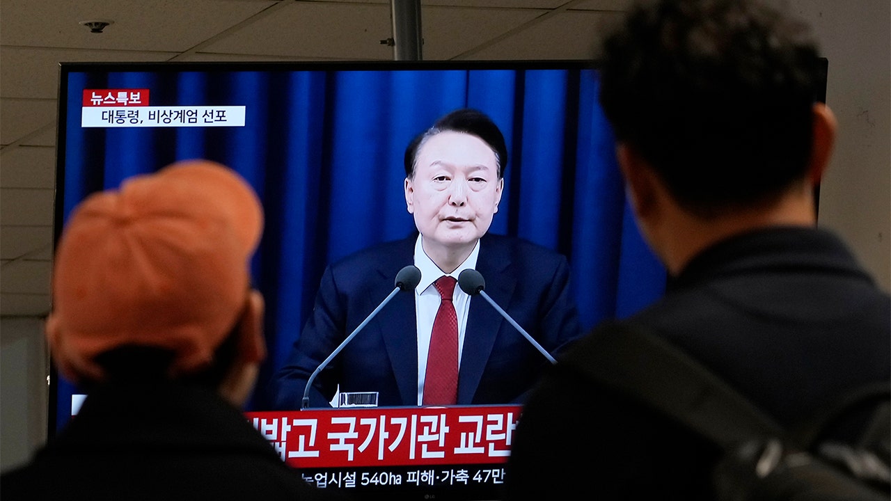 The South Korean leader is facing increasing pressure to resign or be impeached due to the use of martial law.