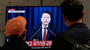 The South Korean leader is facing increasing pressure to resign or be impeached due to the use of martial law.