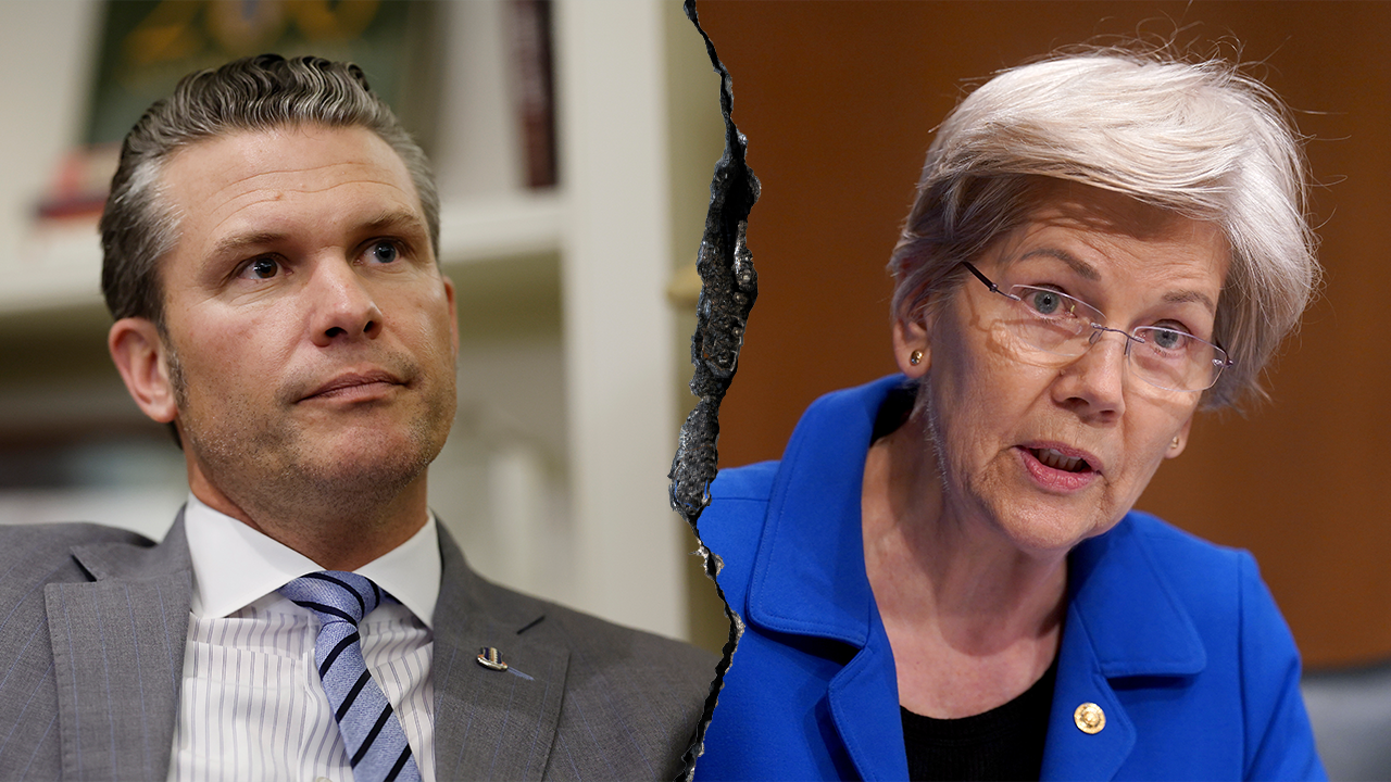 During his confirmation hearing, Sen. Liz Warren poses over 100 questions to Pete Hegseth.