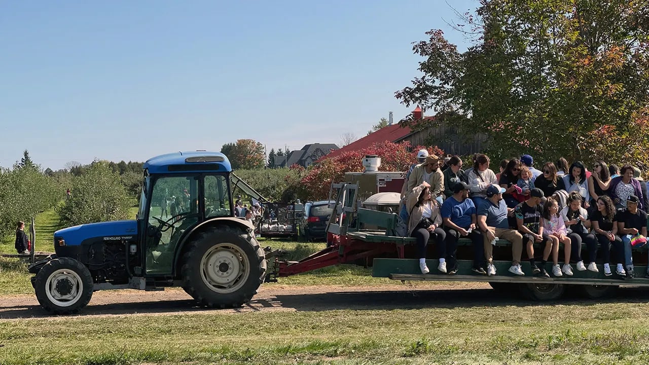 An accident involving a tractor and wagon occurred at an apple orchard in Wisconsin, resulting in injuries to both children and adults.