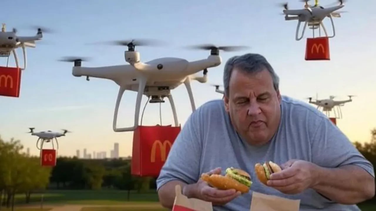 Trump uses drone controversy to criticize Christie.