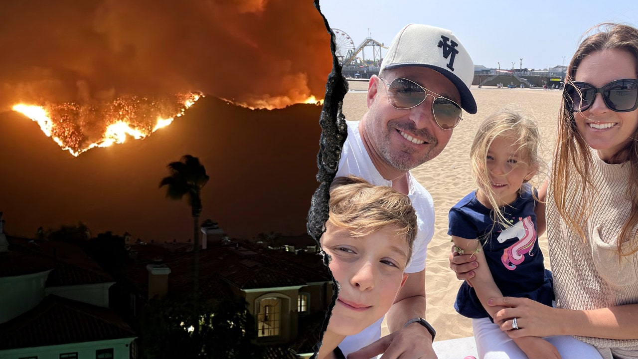 A California dad who attempted to save his home from flames before the water supply ran out has criticized the leadership for failing them.