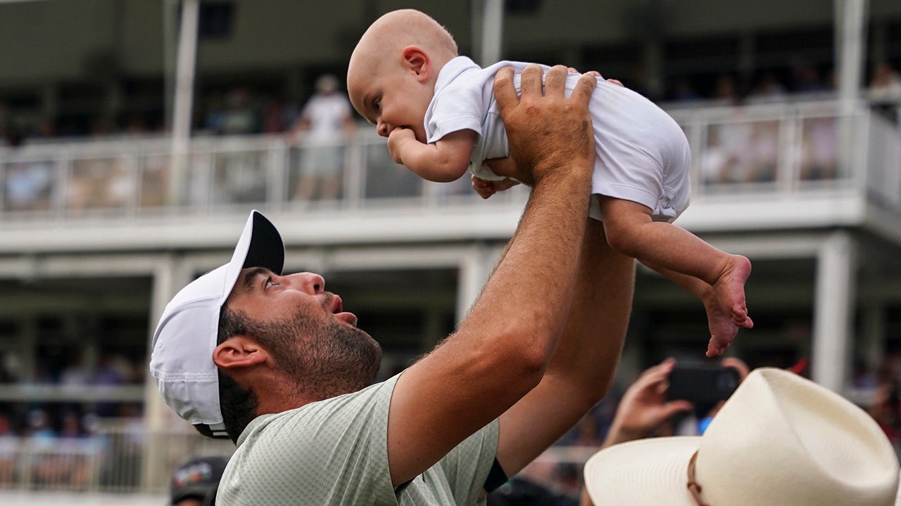 PGA Tour season presents challenges for new dads, as Scottie Scheffler discusses.