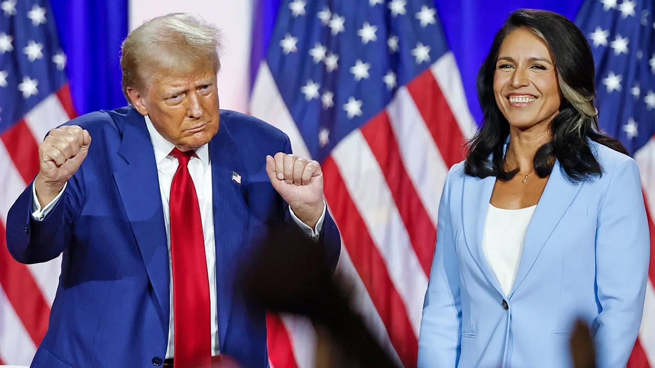 Tulsi Gabbard faces criticism from Democrats after being named Trump's pick for DNI.