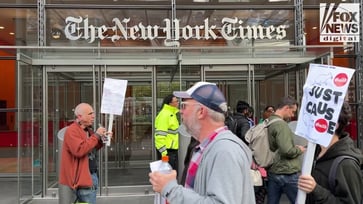 The strike of New York Times tech workers continues until Election Day.