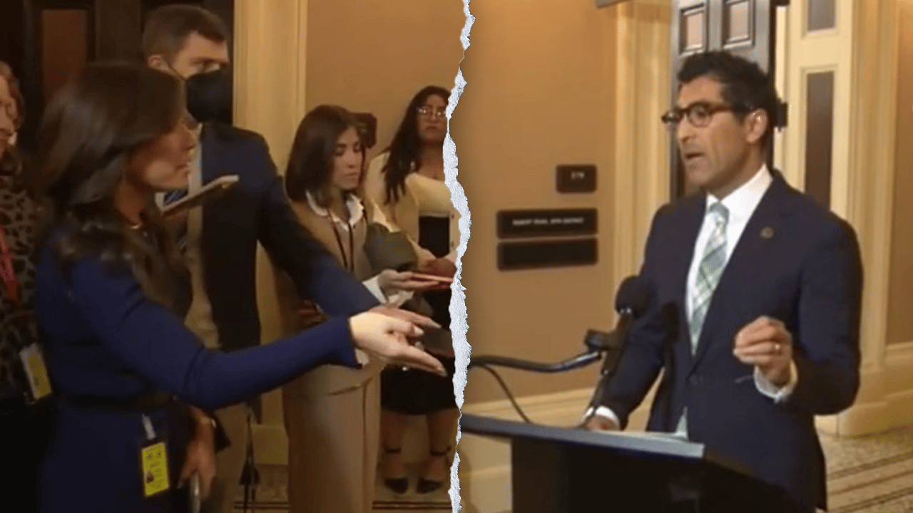 Should we fight Donald Trump now? CA House speaker evades intense questioning from a reporter.