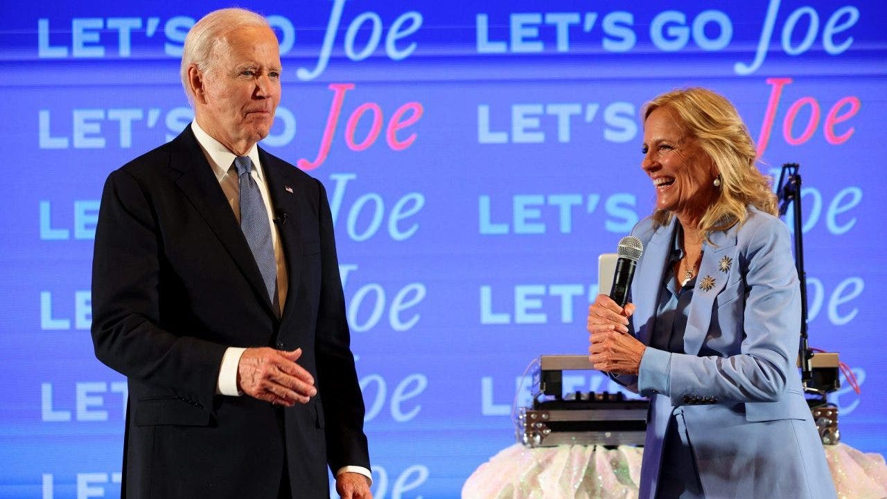 Jill Biden vows to continue fighting alongside her husband after a heated debate, stating her support in a Vogue interview.