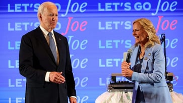 Jill Biden vows to continue fighting alongside her husband after a heated debate, stating her support in a Vogue interview.