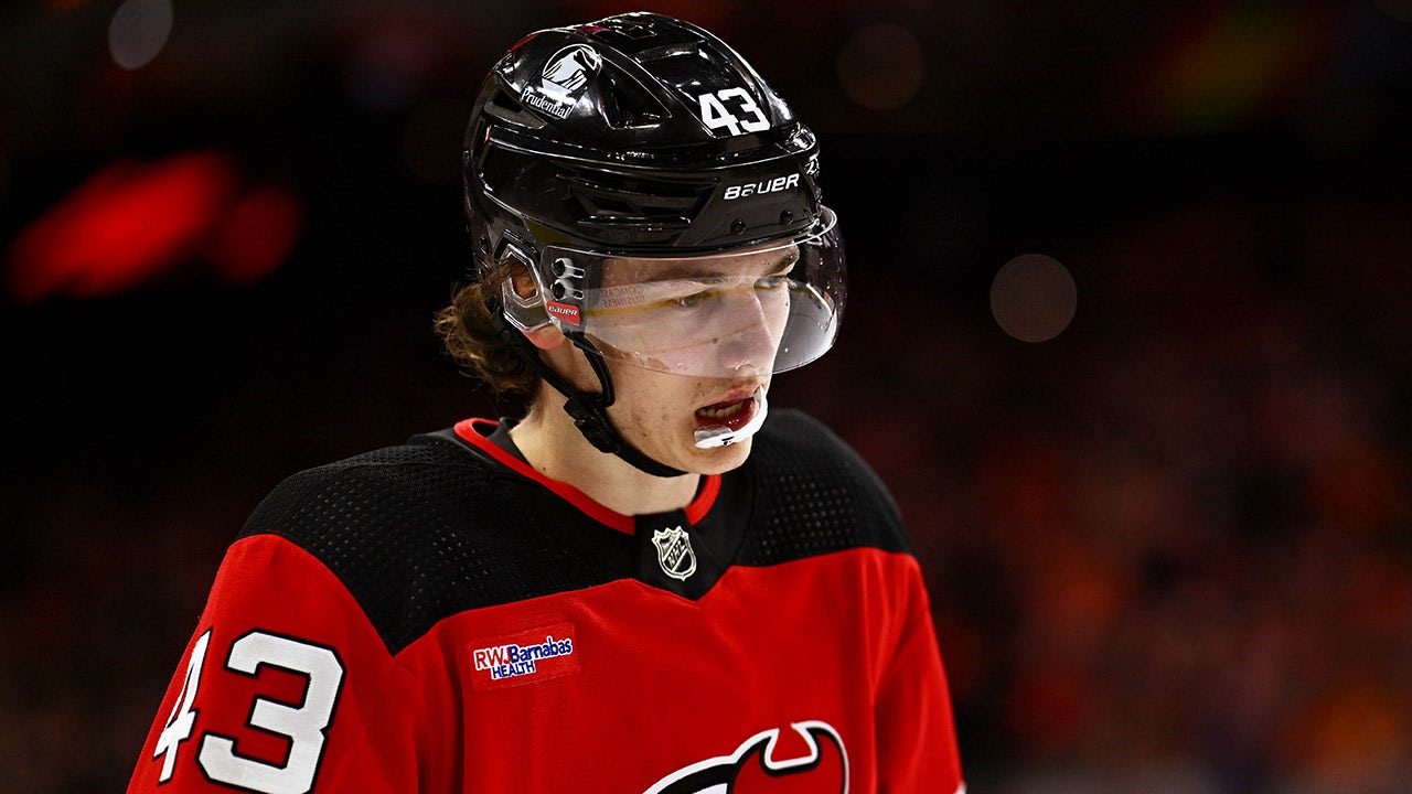 Luke Hughes, a defenseman for the Devils, will not be able to begin the season due to a shoulder injury sustained during offseason training.