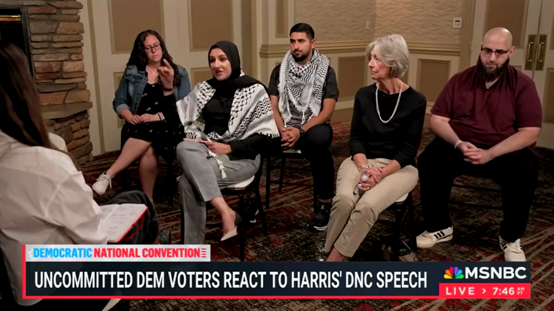 'Uncommitted' Michigan voters unimpressed by Gaza portion of Harris' DNC speech: 'I'm still voting for Trump'