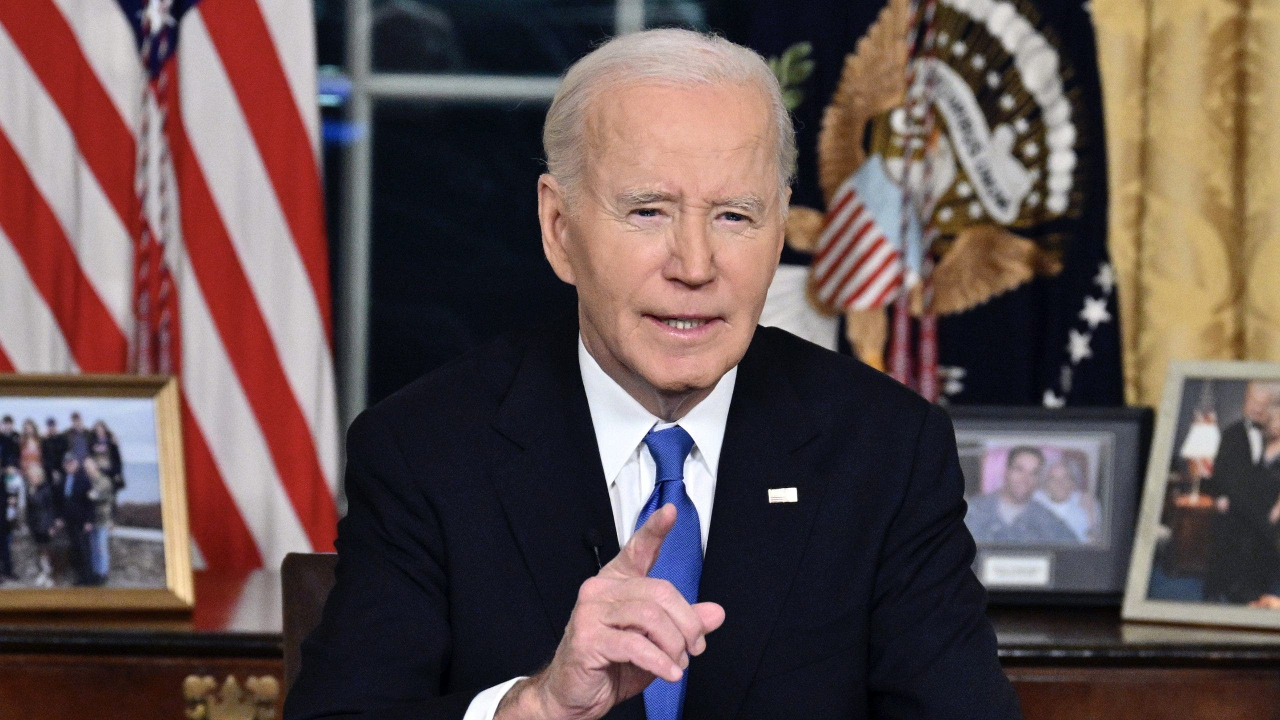 As Biden concludes his 50-year political career, the weight of his inability to move past Trump's presidency hangs heavily on him.