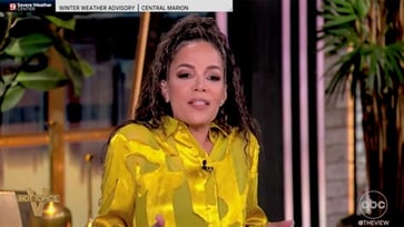 'Sunny Hostin of 'The View' referred to President Trump as a 'diversity, equity, and inclusion' hire.'