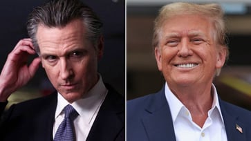 Newsom is accused by Trump of prioritizing the protection of endangered fish species over safeguarding residents from wildfires.
