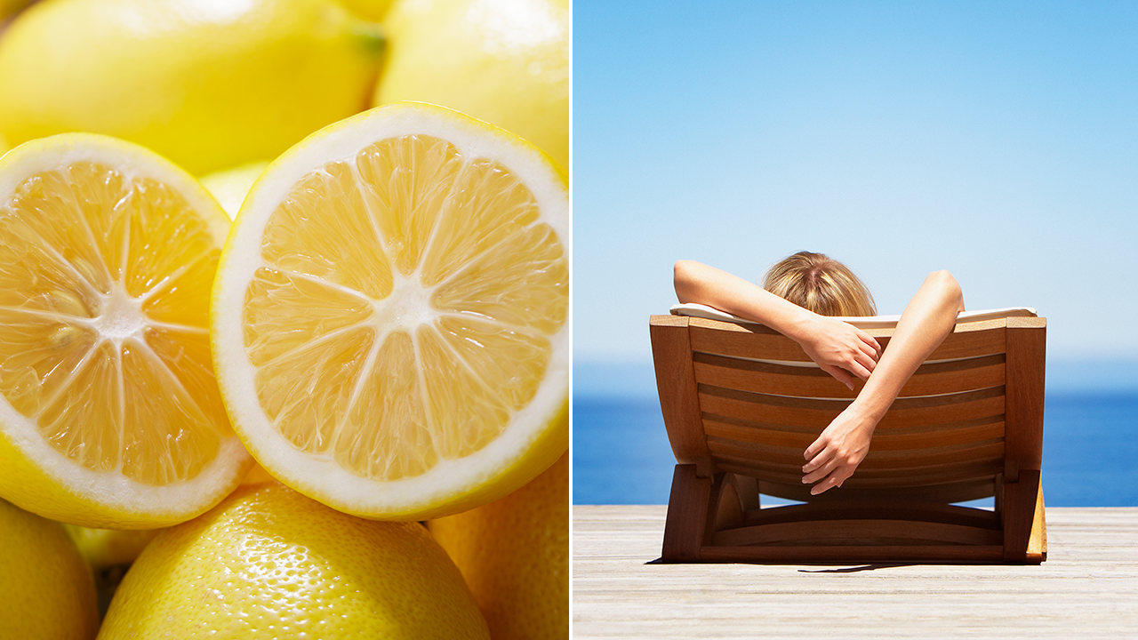 TikToker and expert share insights on viral trend of using lemon juice for hair lightening.