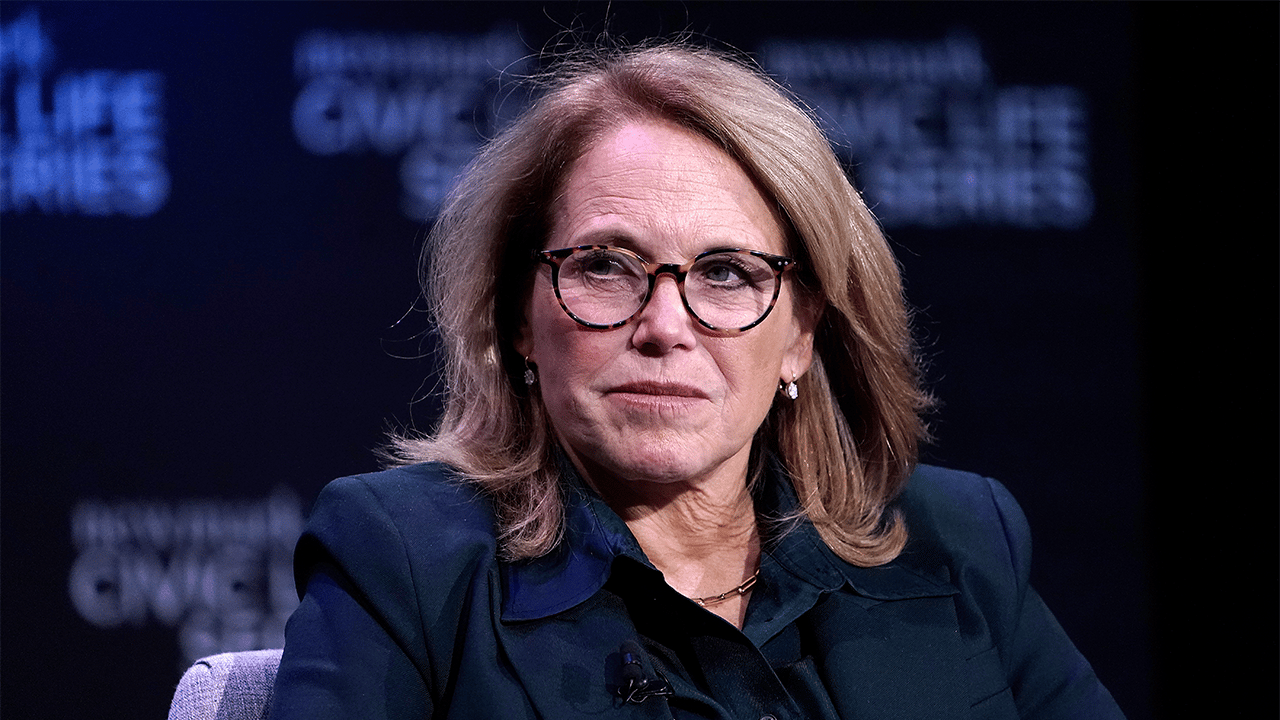 Katie Couric questioned the authenticity of Trump's early election night lead, suggesting it was a "red mirage."