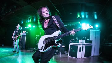 In Las Vegas, Ozzy Osbourne's former guitarist, Jake E. Lee, was shot multiple times.