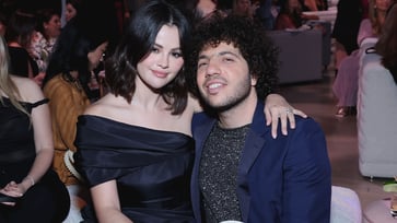 Record producer Benny Blanco and Selena Gomez reveal their engagement.