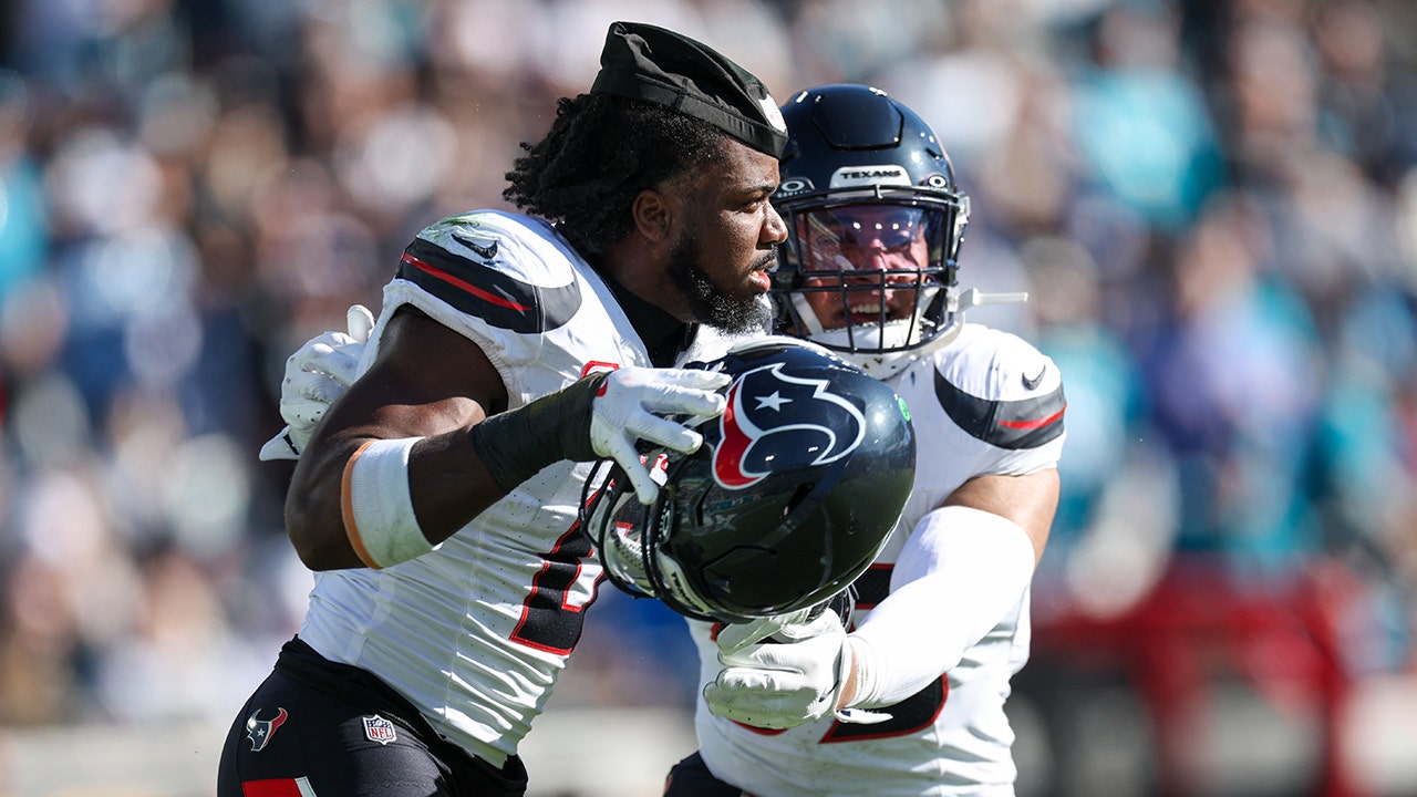 The NFL suspends Azeez Al-Shaair of the Texans for three games following a hit on Trevor Lawrence.