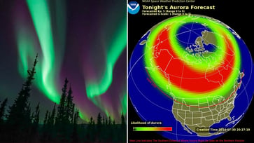 This week, parts of the US may witness the Northern Lights due to high solar activity.