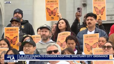 In the aftermath of the Trump election, Los Angeles enacts sanctuary city legislation.