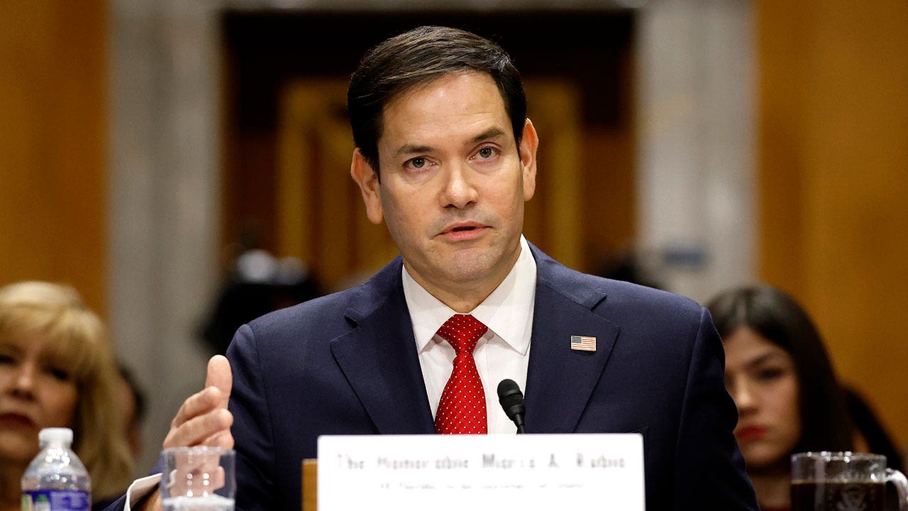 Marco Rubio is confirmed by the Senate as the next secretary of state, making him the first Trump cabinet member to be approved.