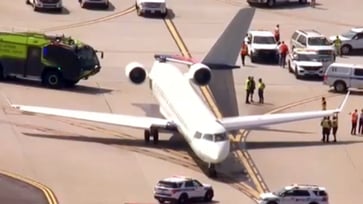 Witnesses of the Delta plane collision at Hartsfield-Jackson Atlanta International Airport recall the details of the incident.