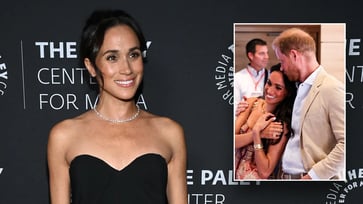 Meghan Markle attends event amidst Prince Harry's divorce rumors.