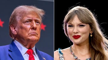 Media outcry is triggered by Trump's use of AI-generated images of Taylor Swift and her fans showing support for him.