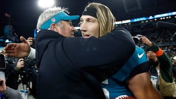 Trevor Lawrence was hit illegally by Azeez Al-Shaair, and Jaguars' Doug Pederson defended the team.