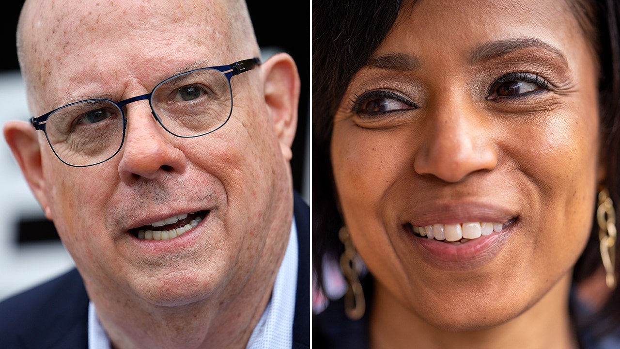 In the closely watched Maryland Senate race, Democrat Alsobrooks holds a slight lead over Republican Hogan.