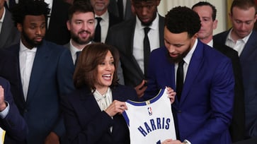 Stephen Curry, a supporter of Harris, has no 'ill will' towards Trump following his victory.