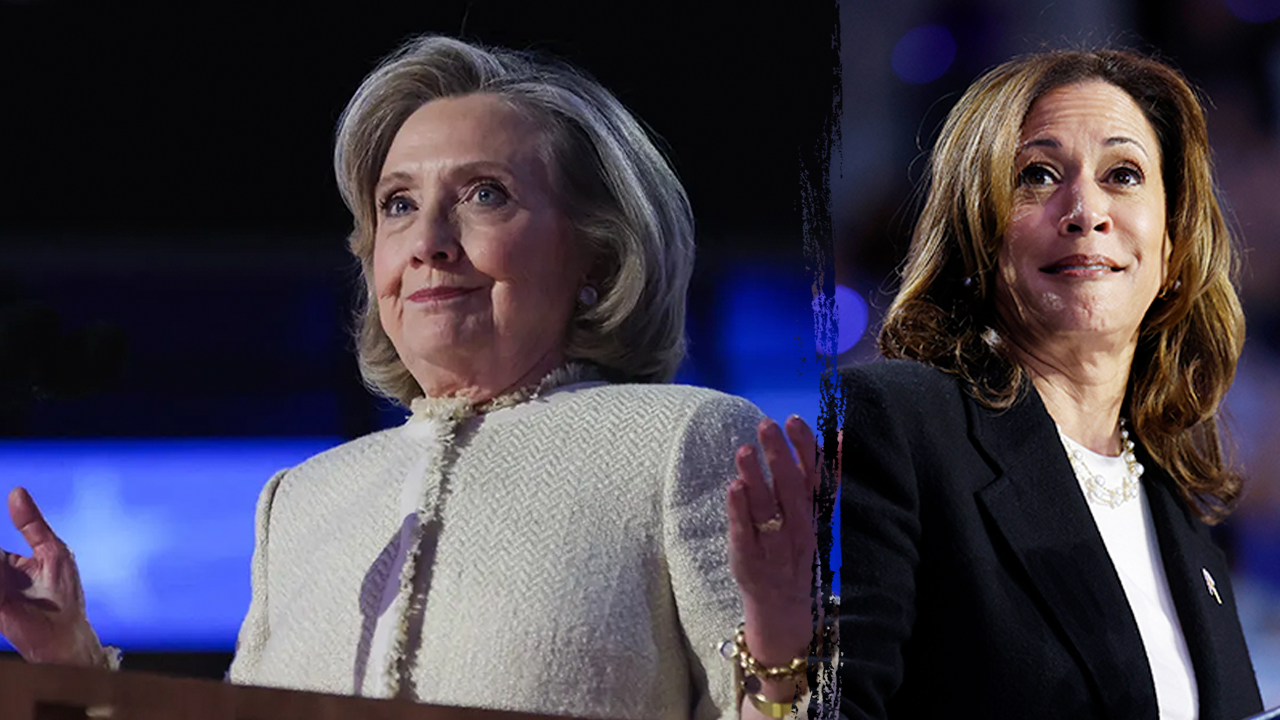 Hillary Clinton argues that it is a "double standard" to inquire about Kamala Harris's policies.