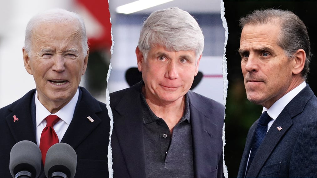 Biden and Democrats were accused of deceiving the public about pardoning Hunter by Rod Blagojevich, who claimed they made "chumps of the American people."