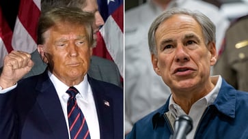 Texas Gov. Abbott advises Trump on debate strategy: 'Let Harris speak'