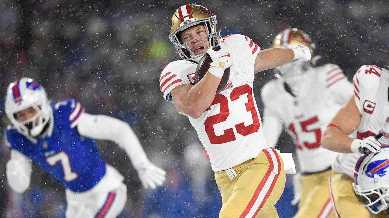 Christian McCaffrey of the 49ers may have suffered a season-ending knee injury during the game against the Bills, according to the coach.