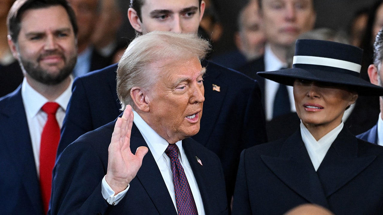 Donald Trump is inaugurated as the 47th president of the United States.