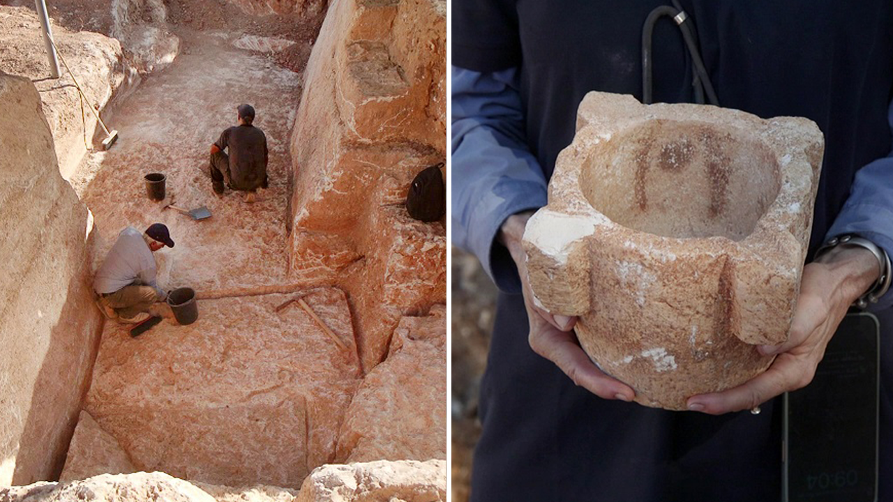 In Israel, archaeologists discovered stones that correspond to the road Jesus is believed to have walked.