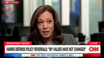 'Against election purposes': Critics challenge Harris' assertion of enforcing laws at southern border.